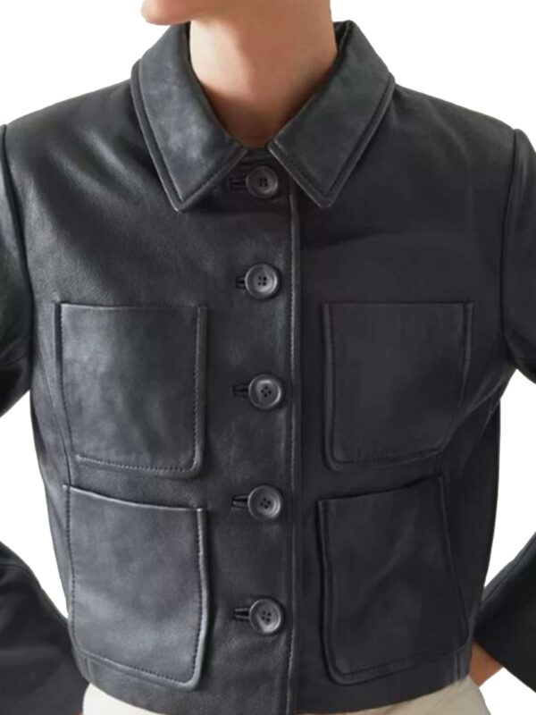 Jenna Ortega Leather Jacket