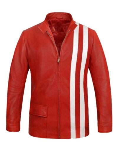 Speedway Elvis Presley Red Leather Jacket