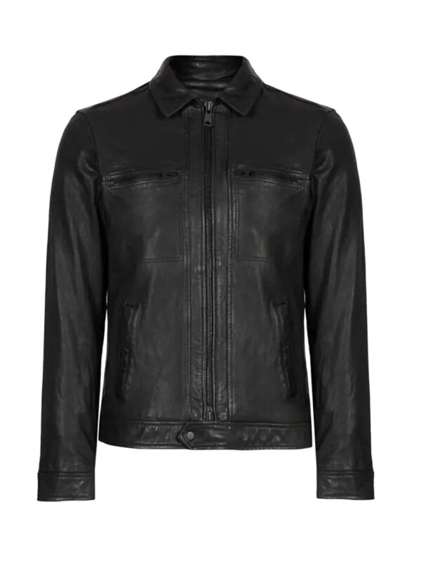 Virgin River S04 Black Leather Jacket