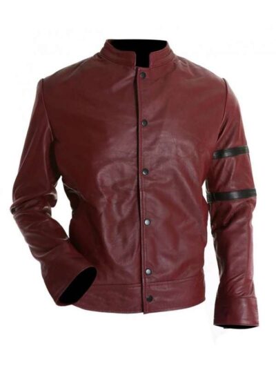 Fast And Furious Dominic Toretto Vin Diesel Red Leather Jacket
