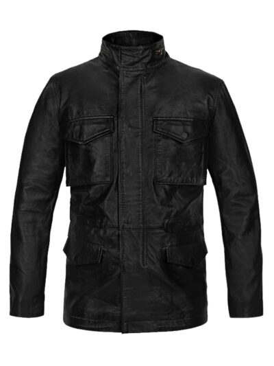 Military M65 Field Leather jacket