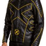 X Men Wolverine Motorcycle Leather Jacket