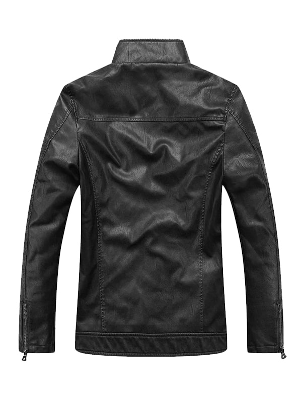 Black Leather Vintage Jacket