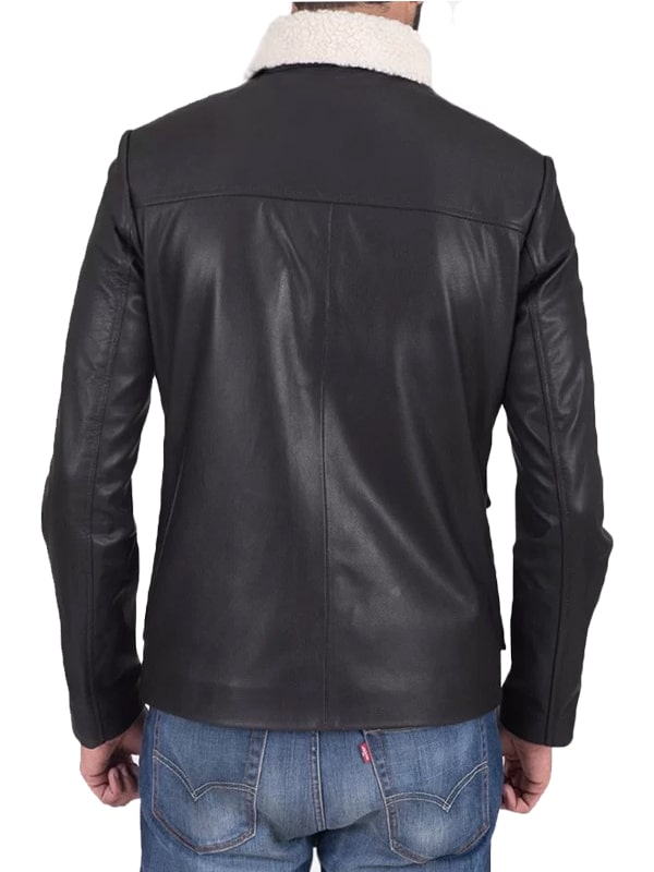 Men’s Shearling Leather Jacket