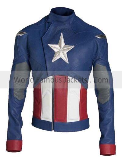 Captain America Blue Jacket