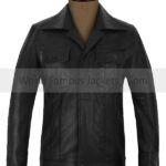 Elvis Presley Black Leather Jacket