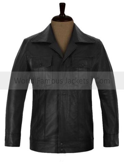 Elvis Presley Black Leather Jacket