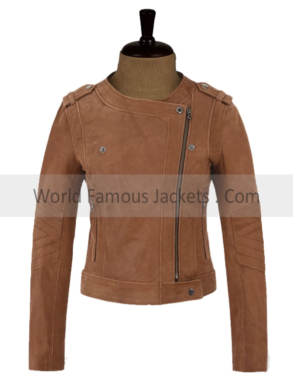 Genuine Suede Leather Jacket