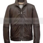 Men's Gavin Brown Leather Jacket