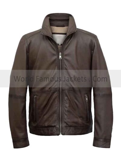 Men's Gavin Brown Leather Jacket