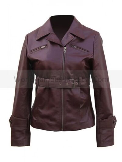 Captain America Peggy Carter Leather Jacket