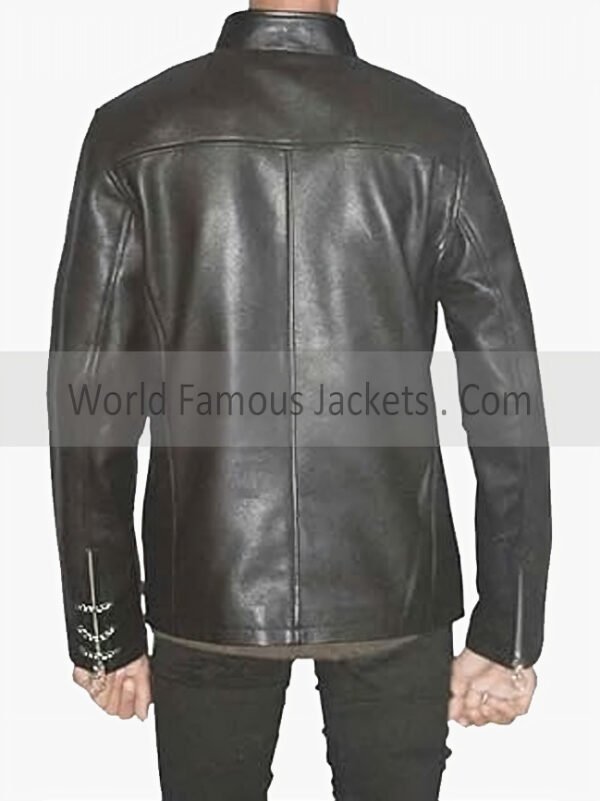 Eddie Munson Black Leather Jacket