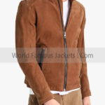 Men's Mule Brown Leather Motorcycle Jacket