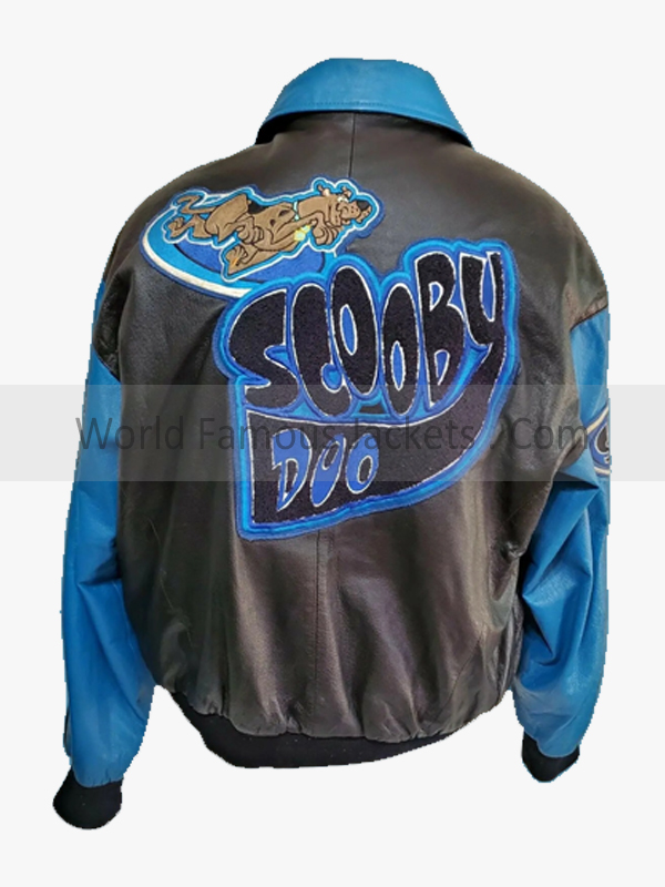 Scooby Doo Leather Bomber Jacket