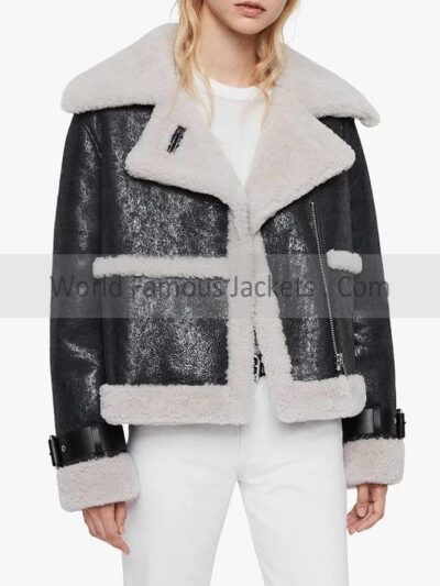 Women's Arlo Shearling Leather Jacket