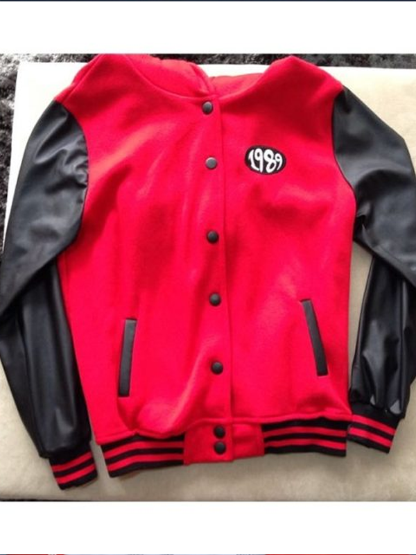 Taylor Swift 1989 Varsity Hooded Jacket